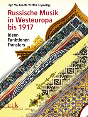 cover image of Russische Musik in Westeuropa bis 1917
